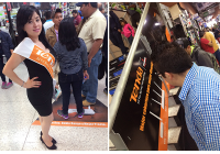 Tenda Hold A Branding Show at Mexico Biggest 3C Shopping Mall